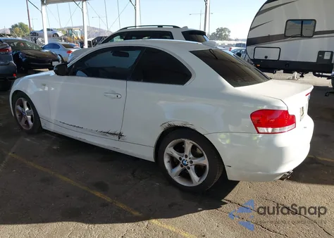2011 BMW 128I из США, поврежденный, VIN WBAUP9C56BVL90386